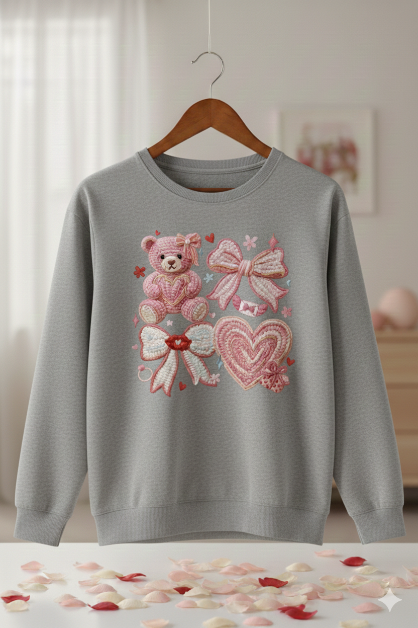Pink Teddy  - Sweatshirt
