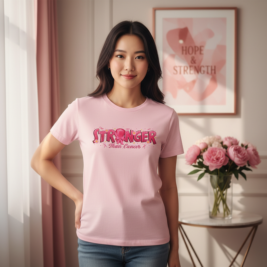 Stronger Than Cancer - T Shirt