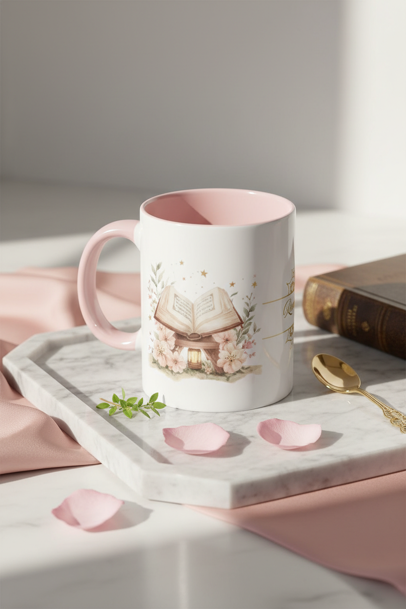 Ramadhan Mubarak 📖💚🩷💛 - Mug