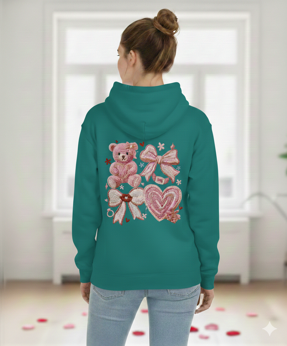 Pink Teddy - Hoodie