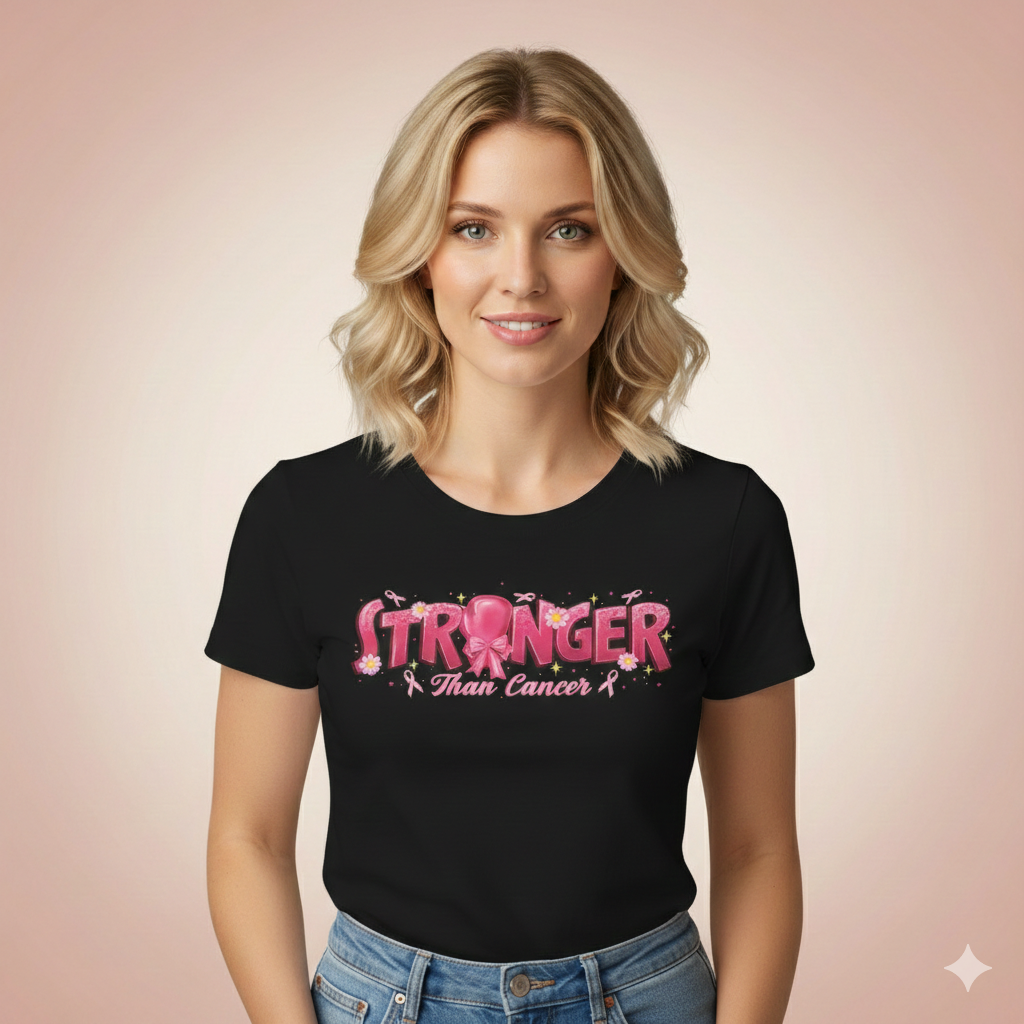Stronger Than Cancer - T Shirt