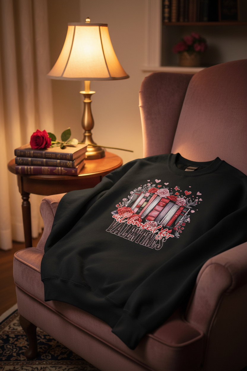 All booked for Valentine's - Sweatshirt