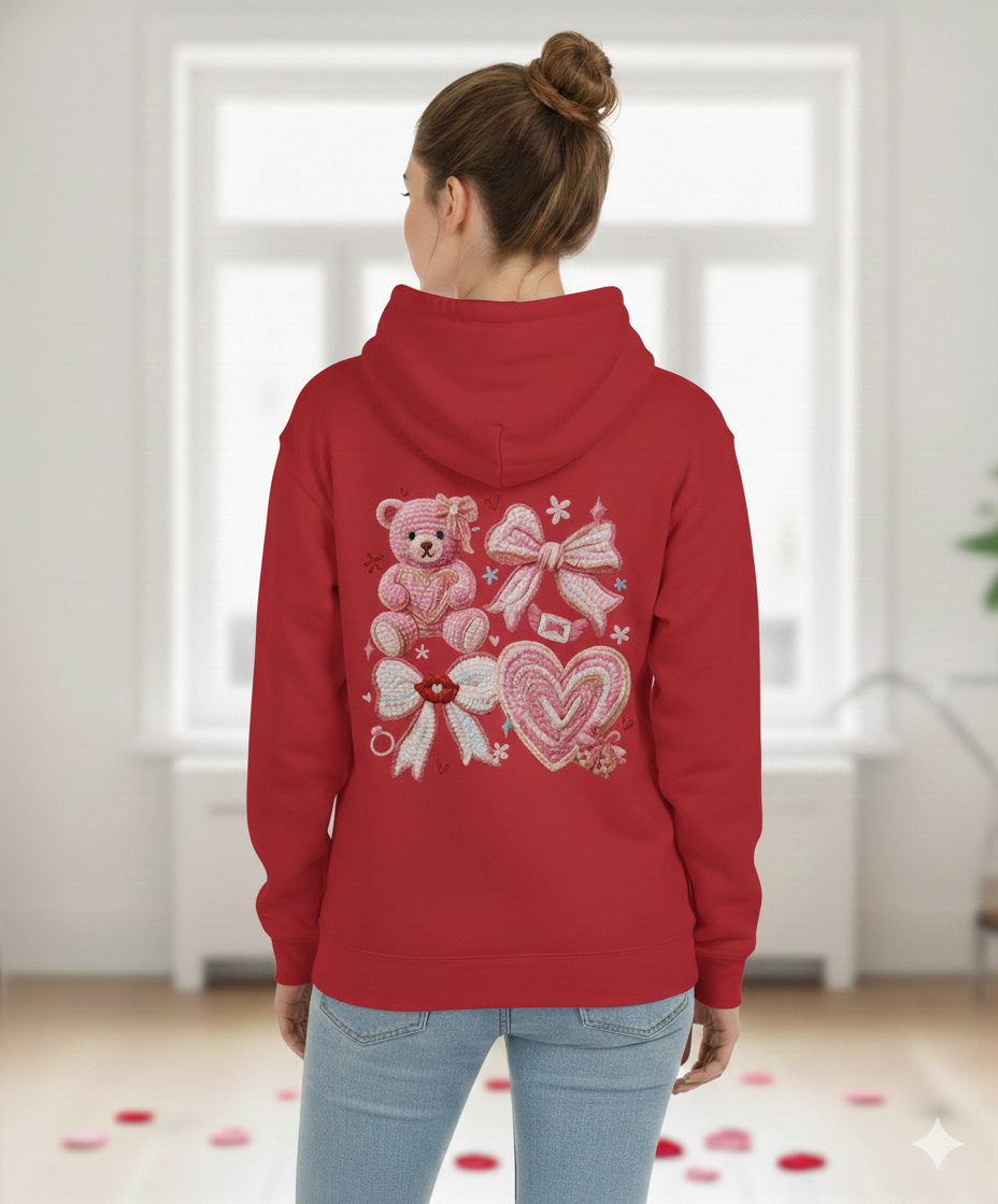 Pink Teddy - Hoodie