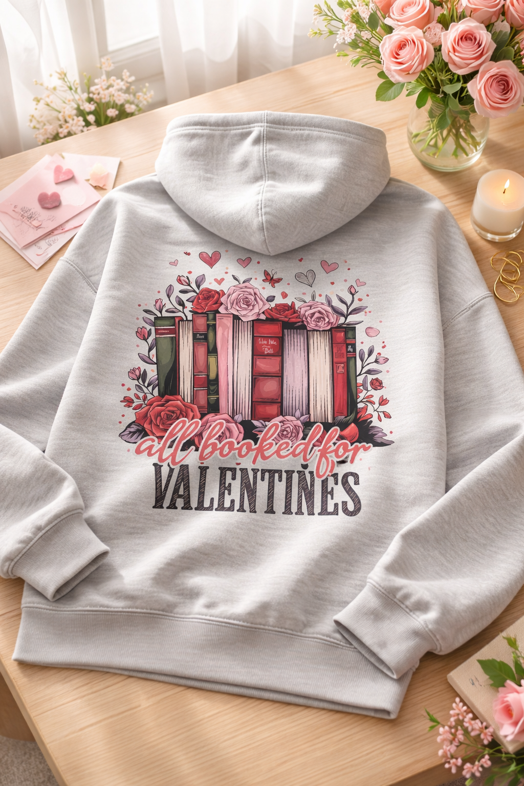 All booked for Valentine's - Hoodie