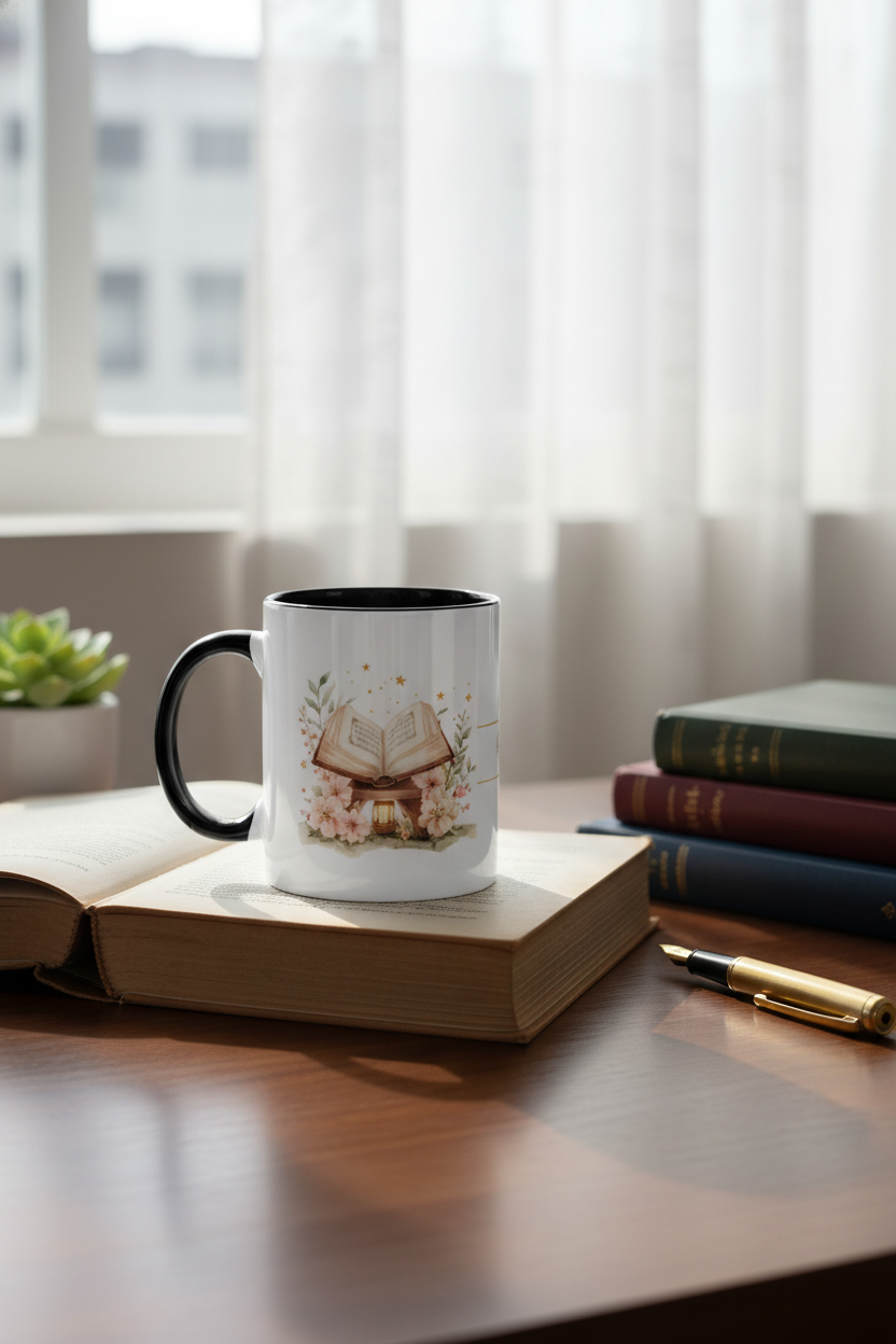 Ramadhan Mubarak 📖💚🩷💛 - Mug