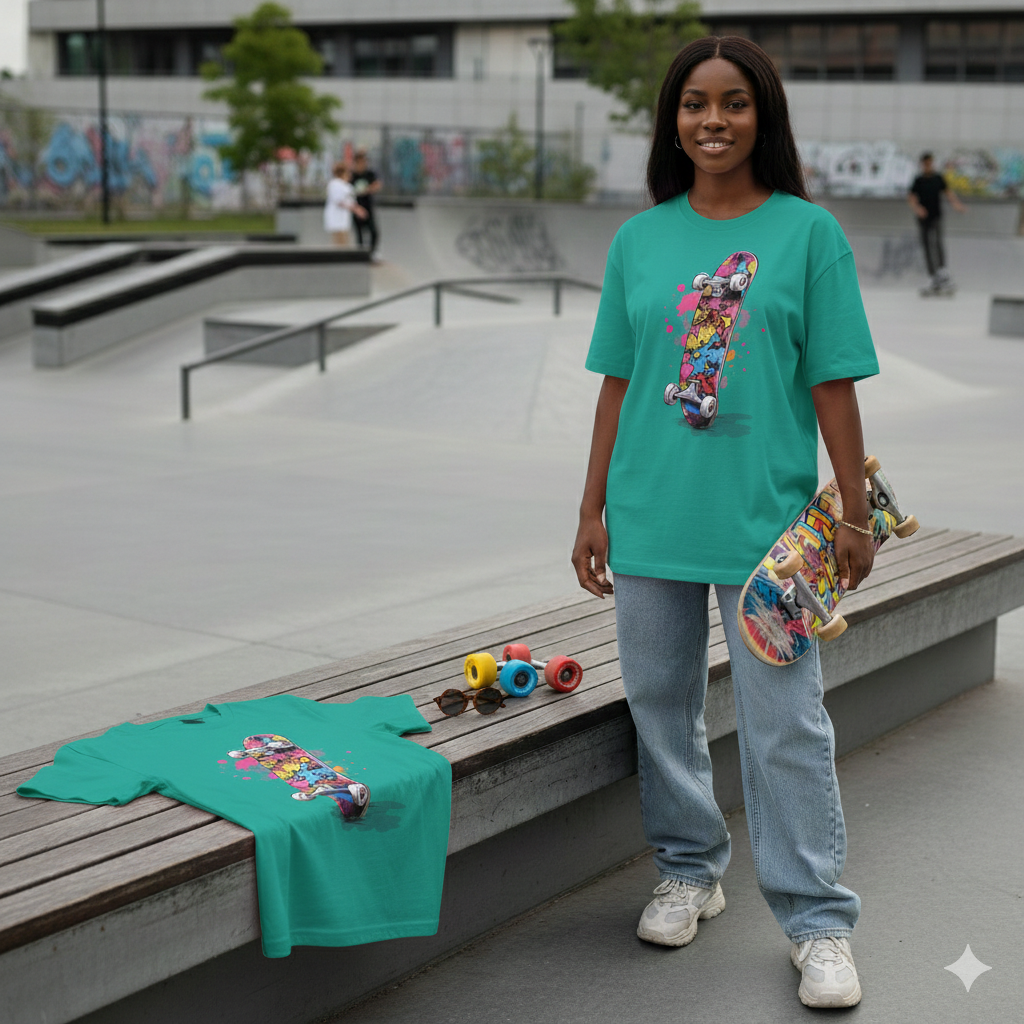 Skateboard - T Shirt