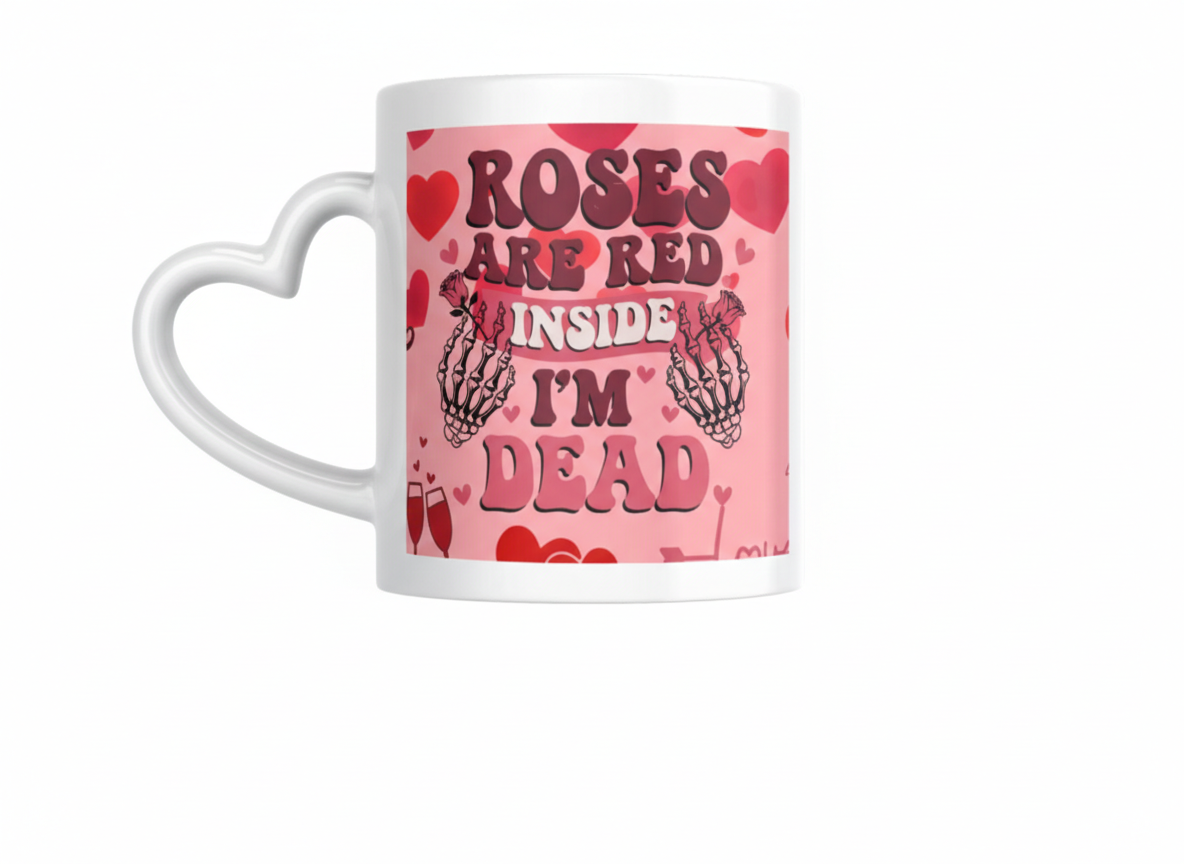 Roses Are Red - Mug