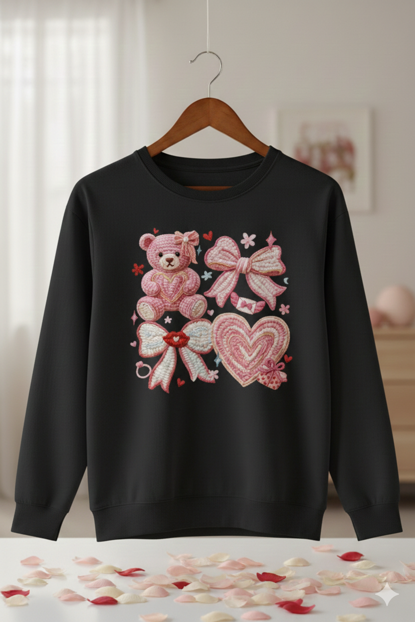 Pink Teddy  - Sweatshirt