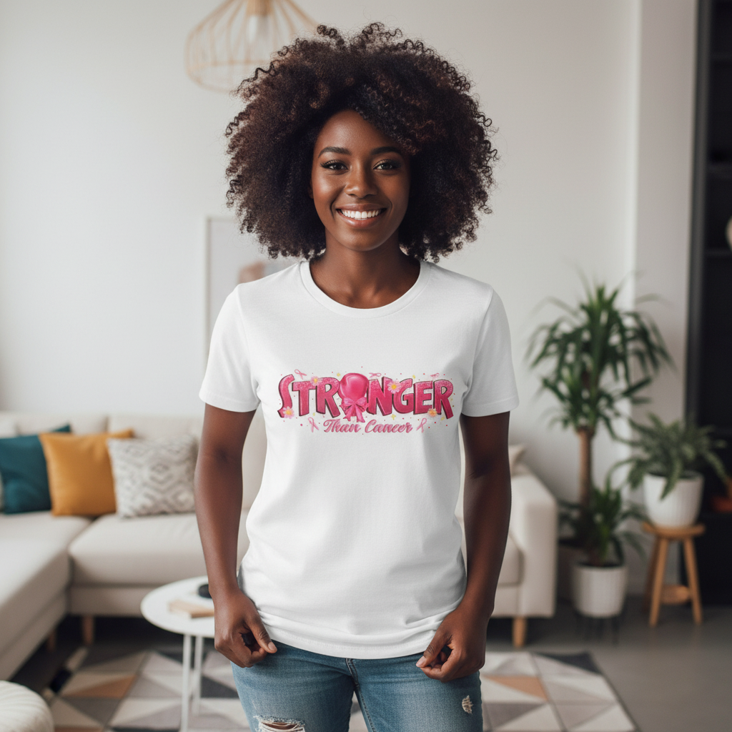 Stronger Than Cancer - T Shirt