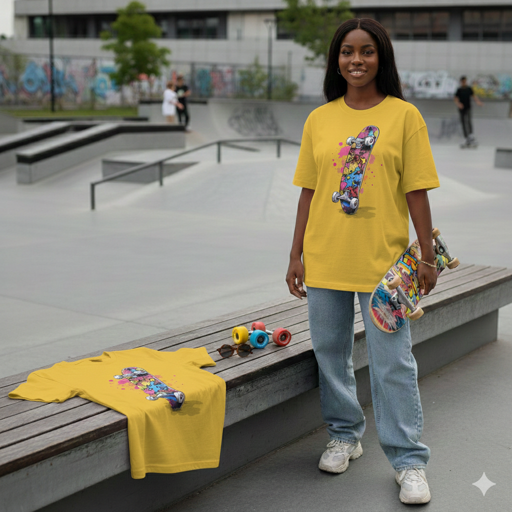 Skateboard - T Shirt