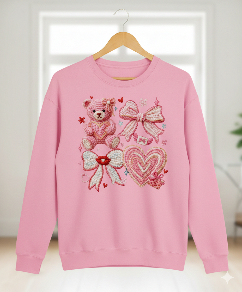 Pink Teddy  - Sweatshirt