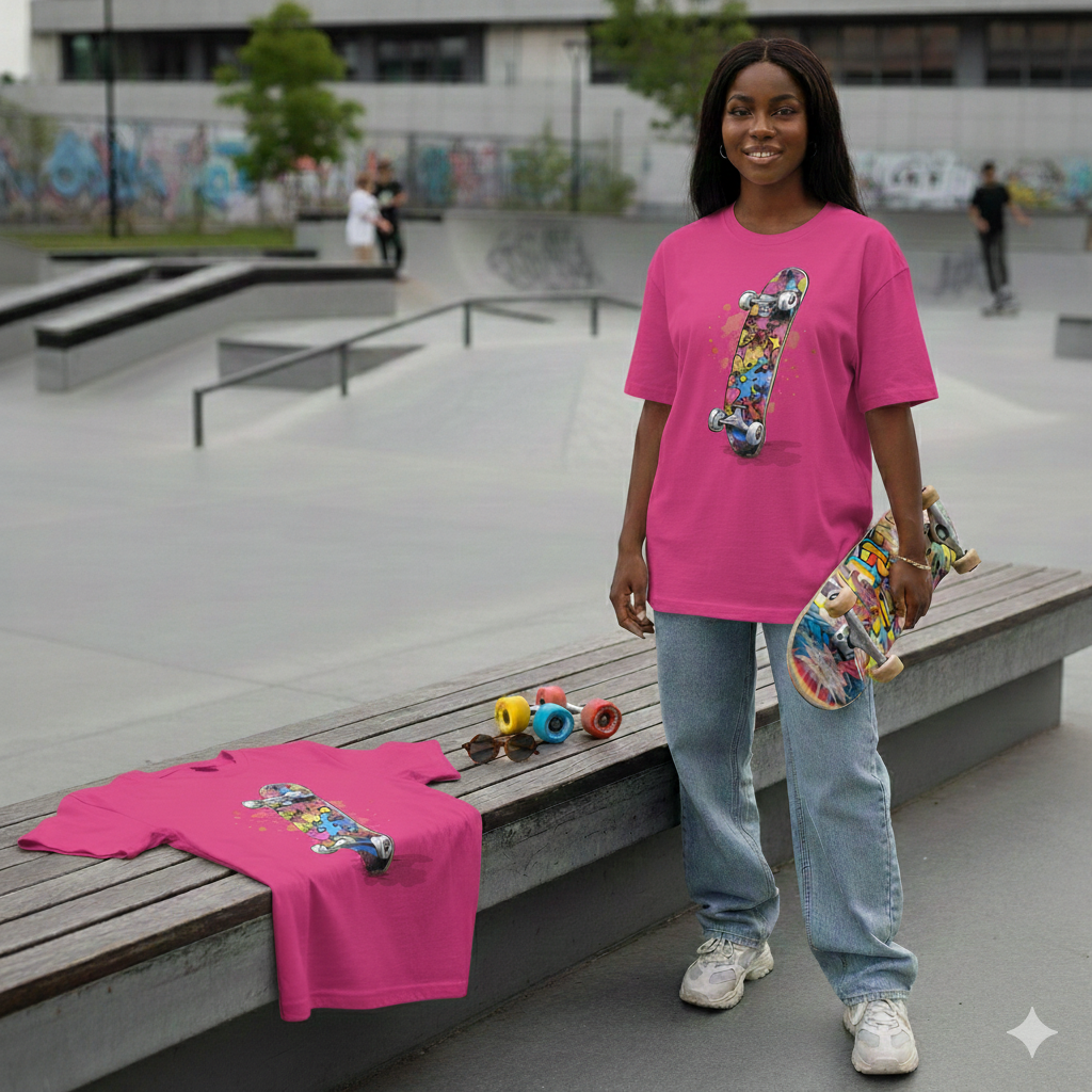 Skateboard - T Shirt