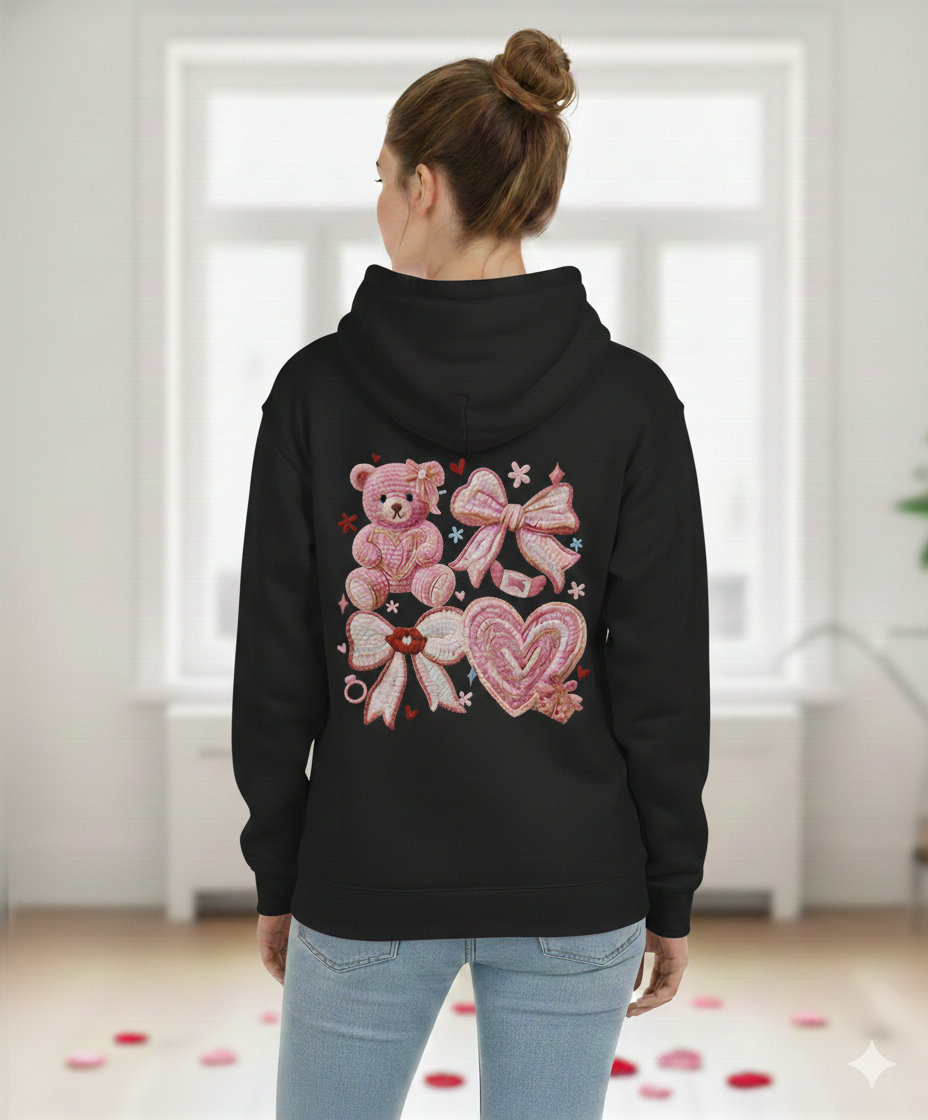 Pink Teddy - Hoodie