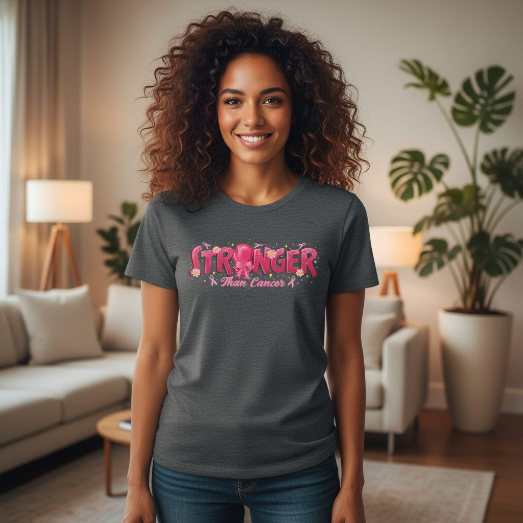Stronger Than Cancer - T Shirt