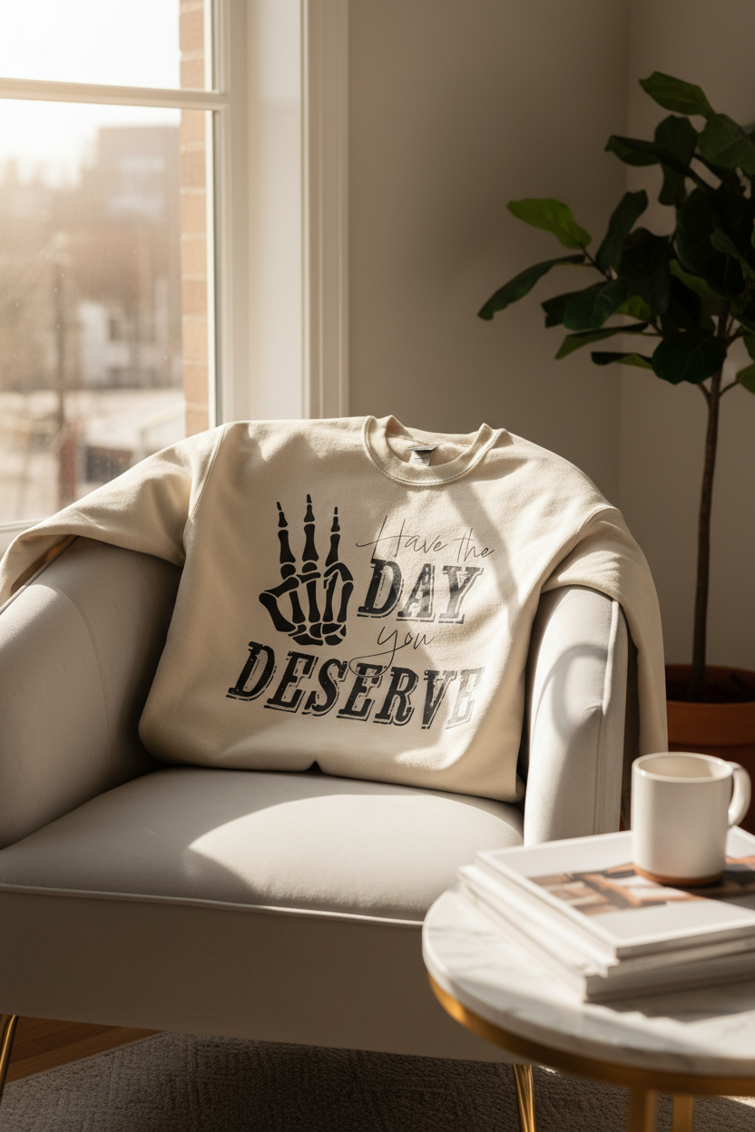 Have The Day You Deserve - Sweatshirt