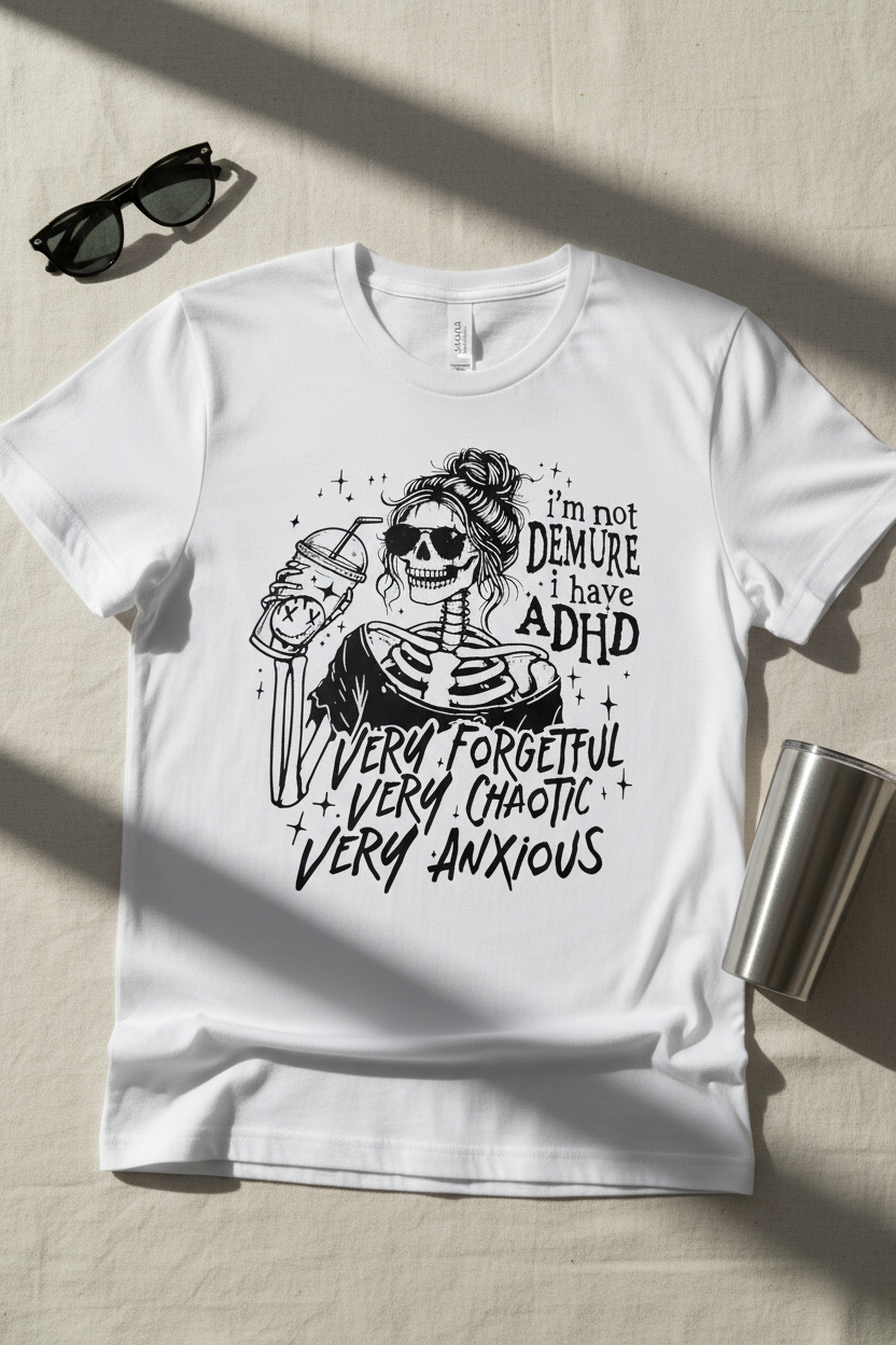 I'm Not Demure - T Shirt