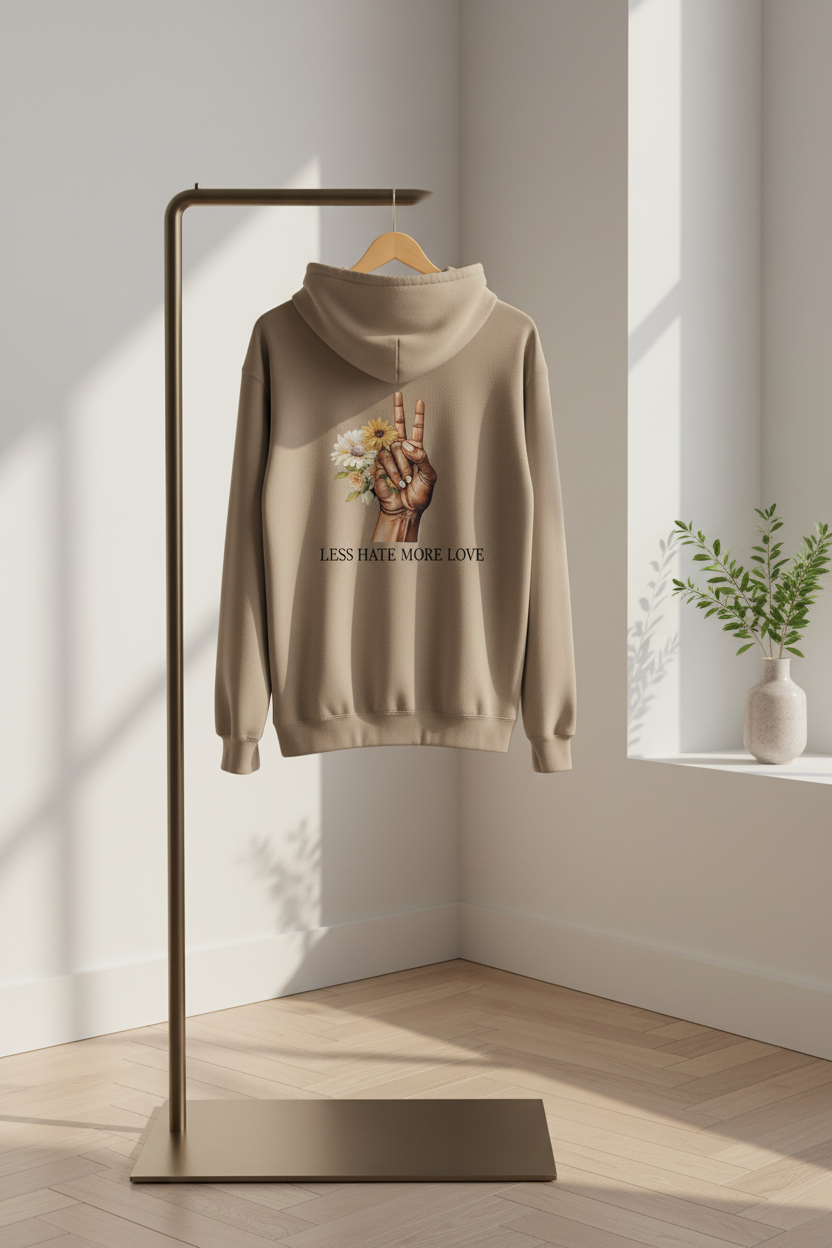 Less Hate More Love - Hoodie