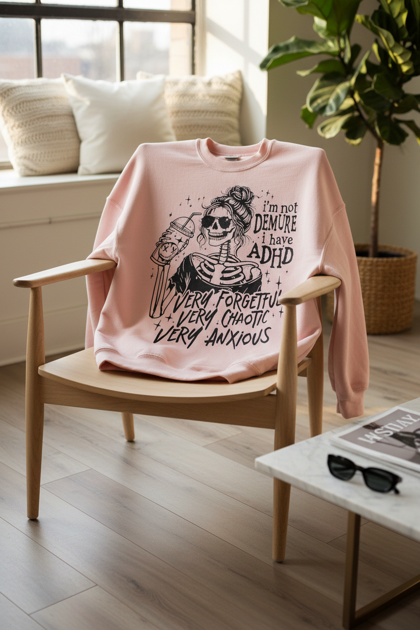 I'm Not Demure - Sweatshirt