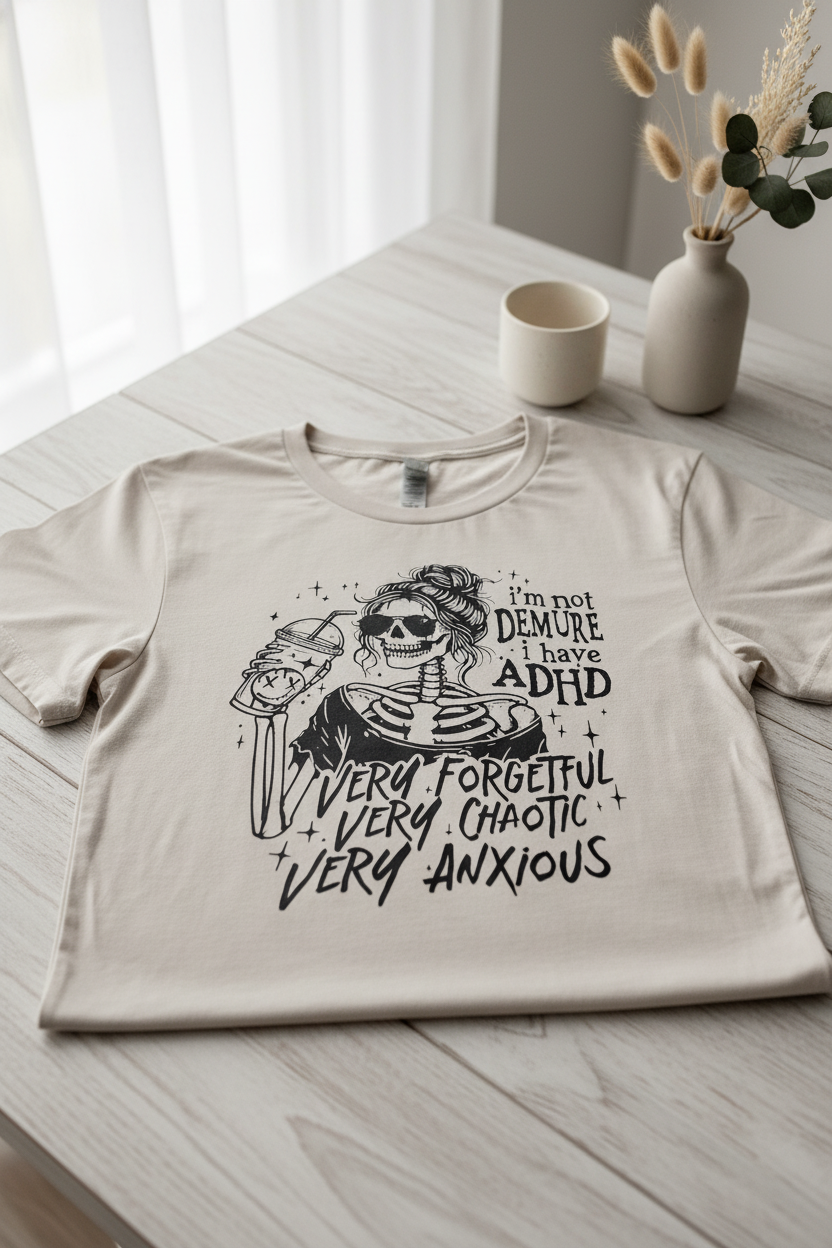 I'm Not Demure - T Shirt